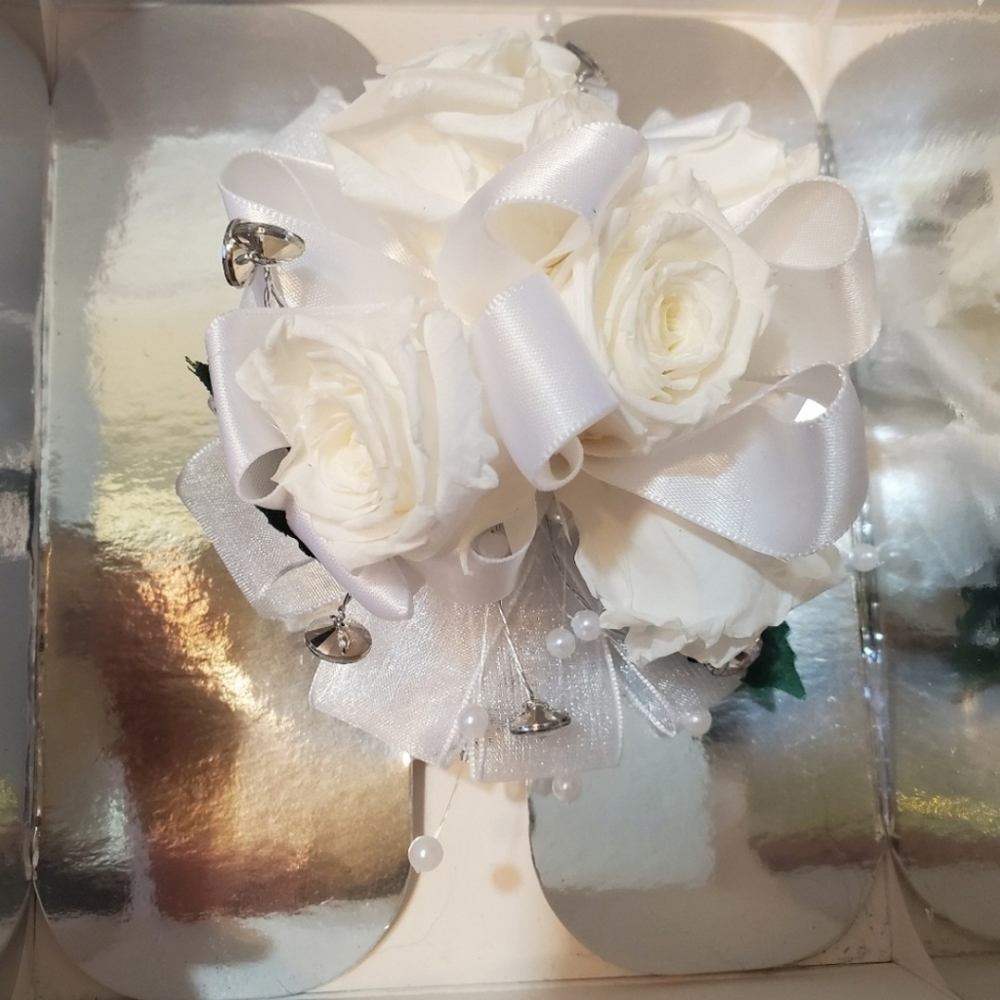 White corsage